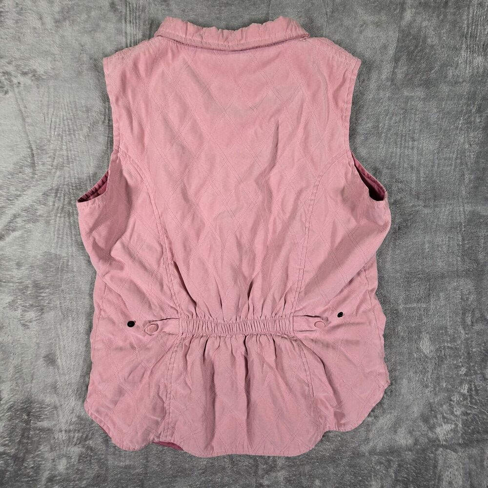 Outback Trading Company Vest Full Zip Pink Women's Size Large Outdoor - Picture 2 of 10